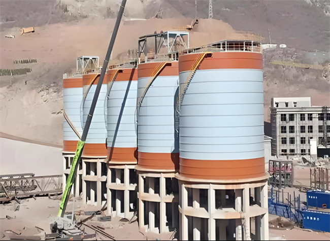 临湘高架钢板仓